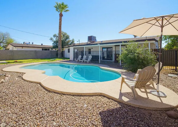 Modern Comphy In With Pool * Tempe