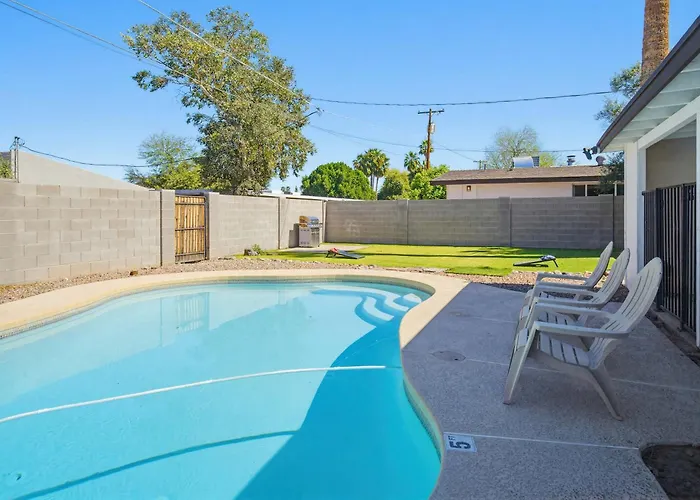 Modern Comphy In With Pool Ferienhaus Tempe